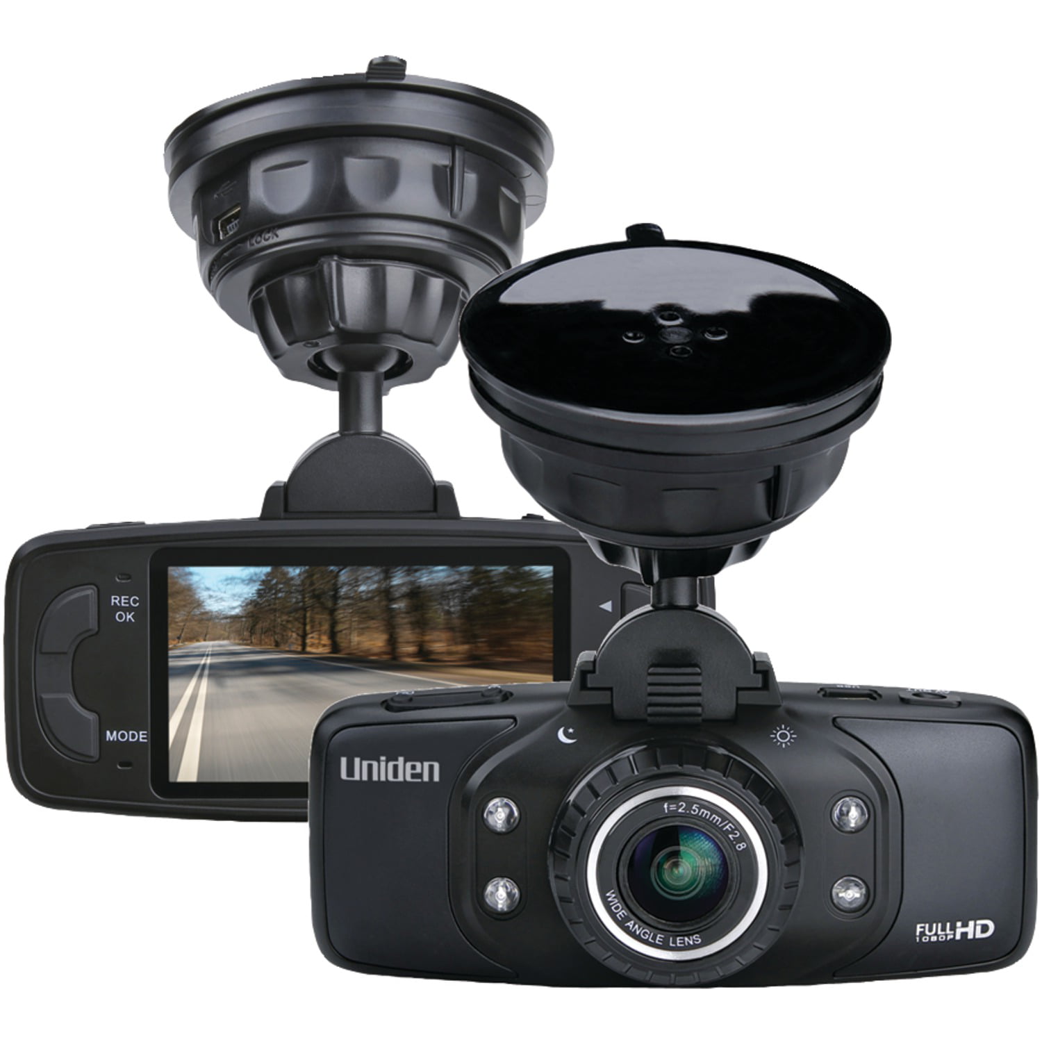 Cámara de tablero para automóvil, FHD 1080P Dash Cam frontal con tarjeta SD  de 32 G, visión nocturna, cámaras de control para autos con grabación en