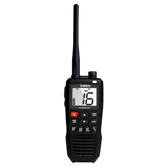 Uniden   Floating Handheld VHF Marine Radio