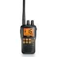 thumbnail image 1 of Uniden MHS75 Waterproof Handheld 2-Way VHF Marine radio, Submersible, Selectable 1/2.5/5 Watt Transmit Power. All USA/International and Canadian Marine Channels - Color Black, 1 of 6