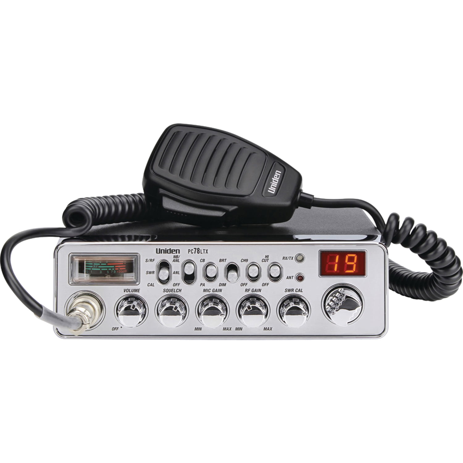 Uniden PC78LTX 40-Channel Trucker's CB with SWR