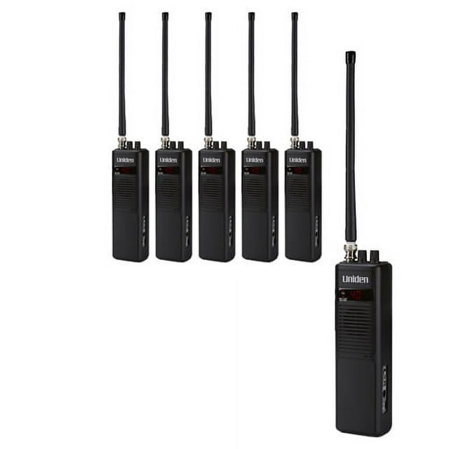 Uniden PRO401HH Handheld CB Radio with Auto Noise Cancellation (6Pack