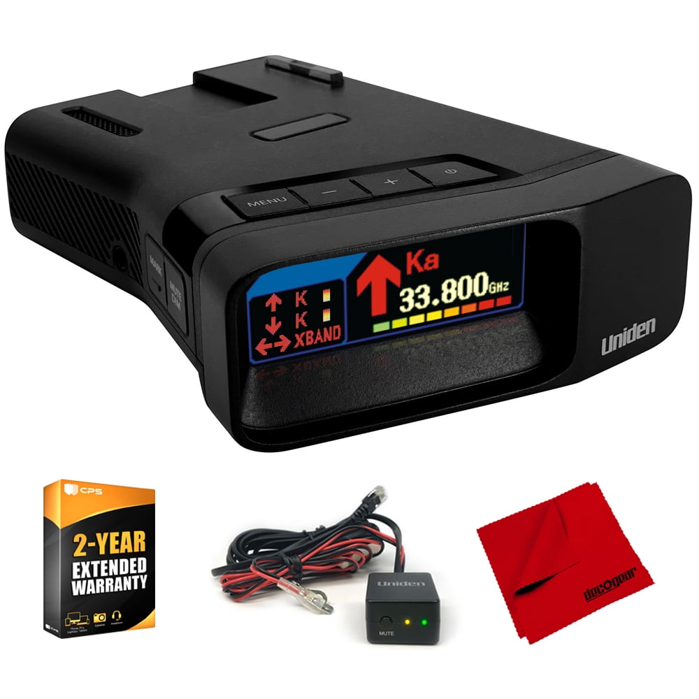 Uniden R7 Long Range Police Laser & Radar Detector with Arrow Alert Bundle with 2 YR CPS