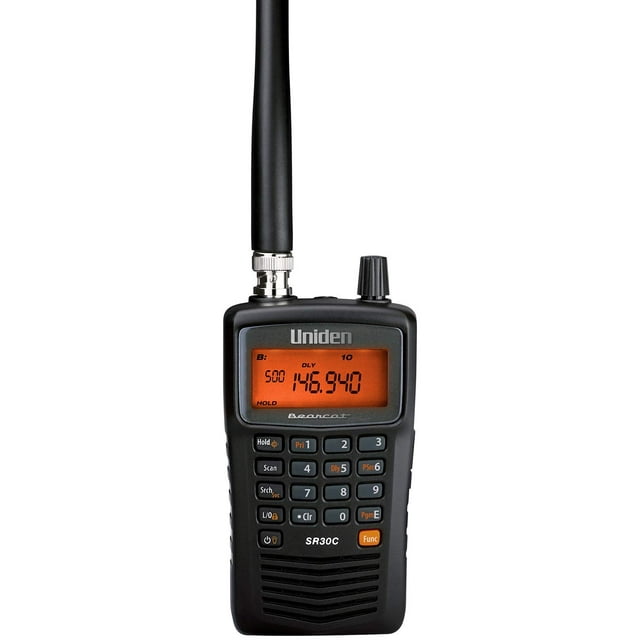 Uniden SR30C Portable Compact Handheld Scanner With Temporary Lockout
