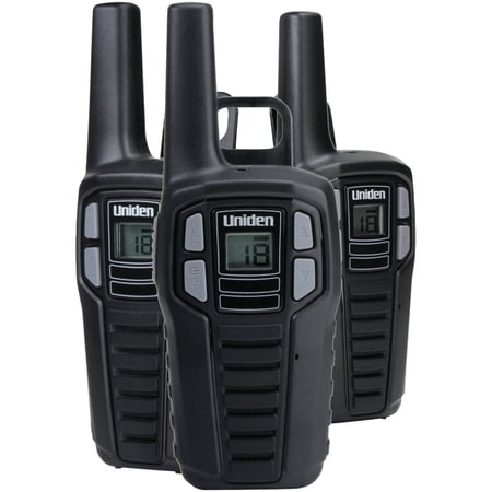 Uniden Sx167-3ch 16-mile 2-way Frs/gmrs Radios (3 Pk; With 9 )