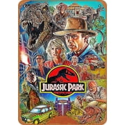 Unidwod Jurassic Park Jurassic Park 8 x 12 Inches - Vintage Metal Tin Sign for Home Bar Pub Garage Decor Gifts