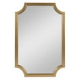 thumbnail image 1 of Uniek Kate And Laurel Hogan Framed Scalloped Mirror, 36"H x 24"W x 1"D,. Gold, 1 of 4