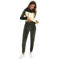 thumbnail image 1 of Uniexcosm 2 Piece Velvet Outfits for Women Pullover Lounge Set Sleepwear, 1 of 10