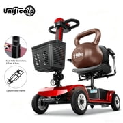 Unificare Foldable Electric Mobility Scooter, Dual Mode System, Safety Brake, Adjustable Seat And Anti-Puncture Tires, Perfect For Daily Use