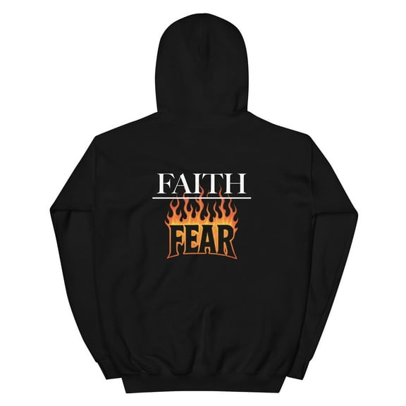 Unified Supplements Faith Over Fear Flames Unisex Hoodie