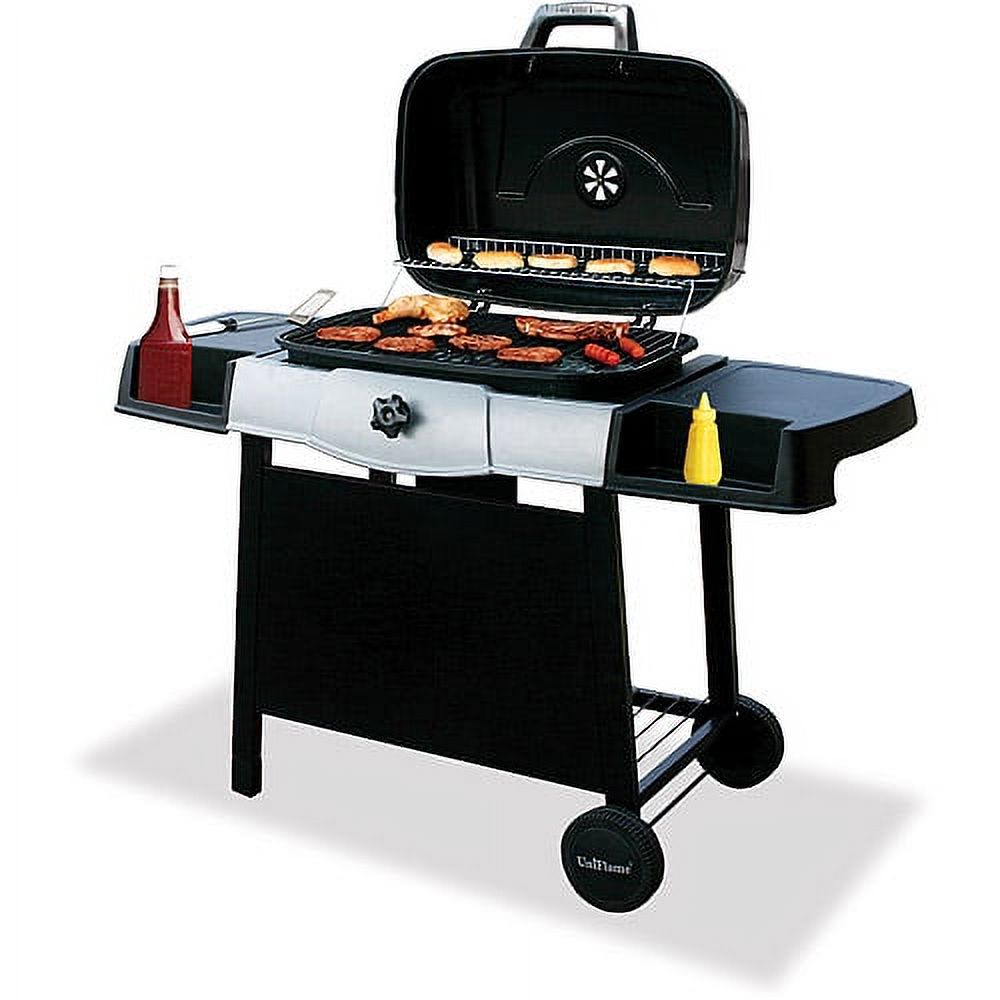 Uniflame 452 sq. in. Deluxe Rectangle Charcoal Grill, Black - image 1 of 1