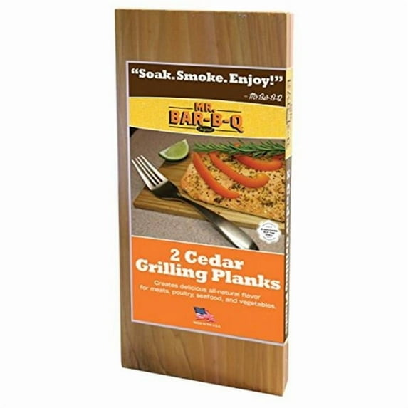 Uniflame Cedar Grilling Planks- Pack of 6