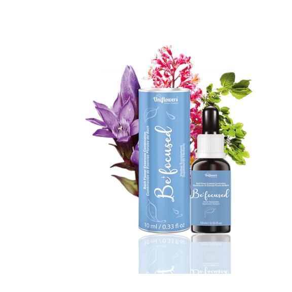Uniflowers Bach Flower Essences Combination BeFocused