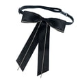 thumbnail image 1 of Uniform Bowknot Tie for Girls Senior School Lady Uniform Pre-tied Bows Elegant Look for Business and Office Use, 1 of 8
