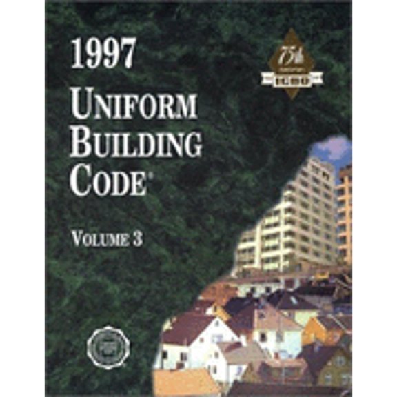 Pre-Owned Uniform Building Code, Vol. 3, 1997 (Paperback) 1884590918 9781884590917