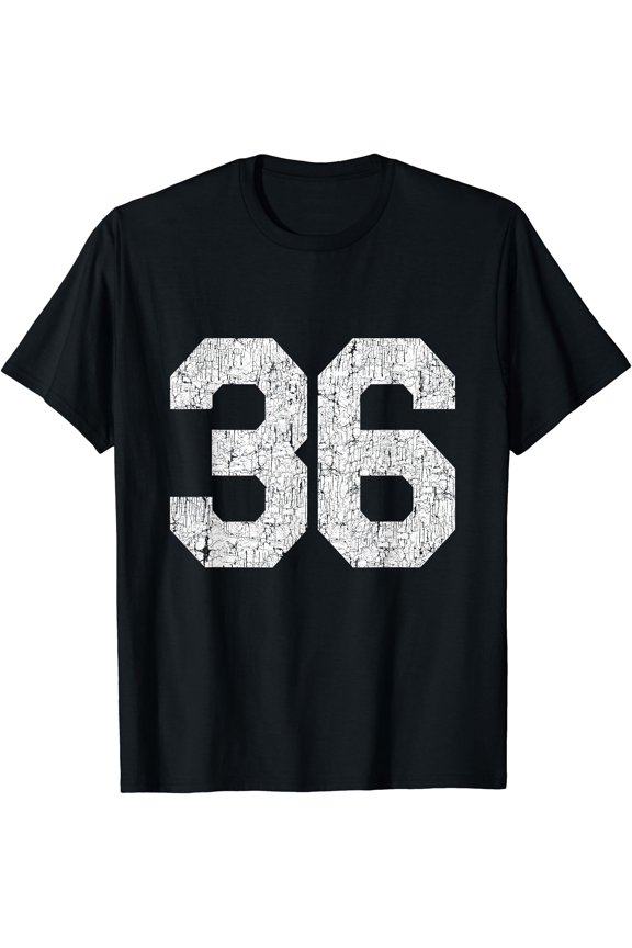 Uniform Number #36 T-Shirt