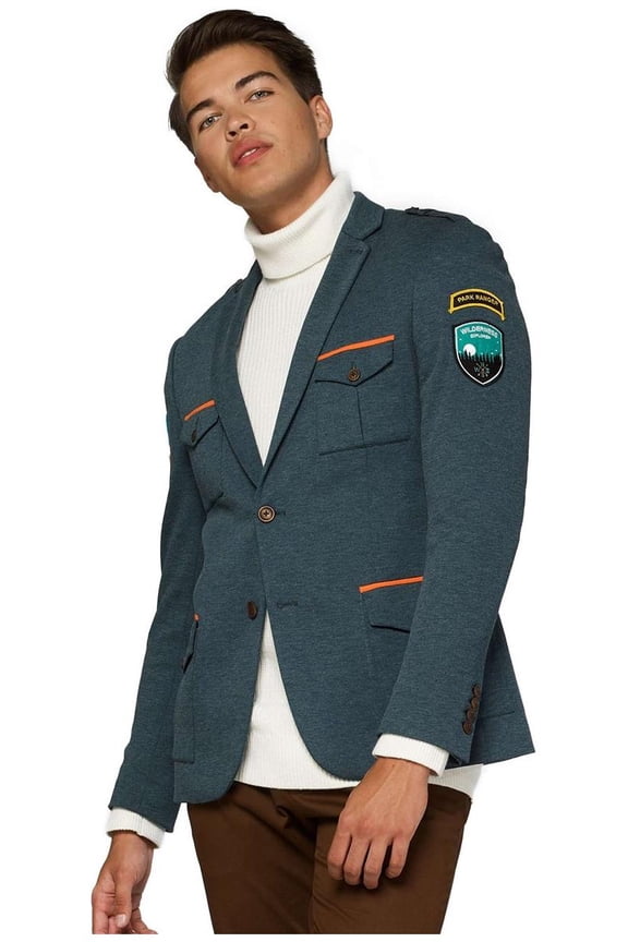 Men's Blazers Uniform - Park Ranger - Forest Green - US 42 Green