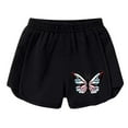 thumbnail image 1 of Uniform Shorts Girls Girls School Shorts Casual School Outdoor Shorts Spring Summer Wear Toddler Shorts Black1 5 Years-6 Years, 1 of 7
