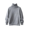 thumbnail image 1 of Uniform Sweater Boys Kids Sweaters Boys Turtleneck Button Up Cable Knit Winter Warm Long Sleeve Fall Pullover Sweater Tops, 1 of 8