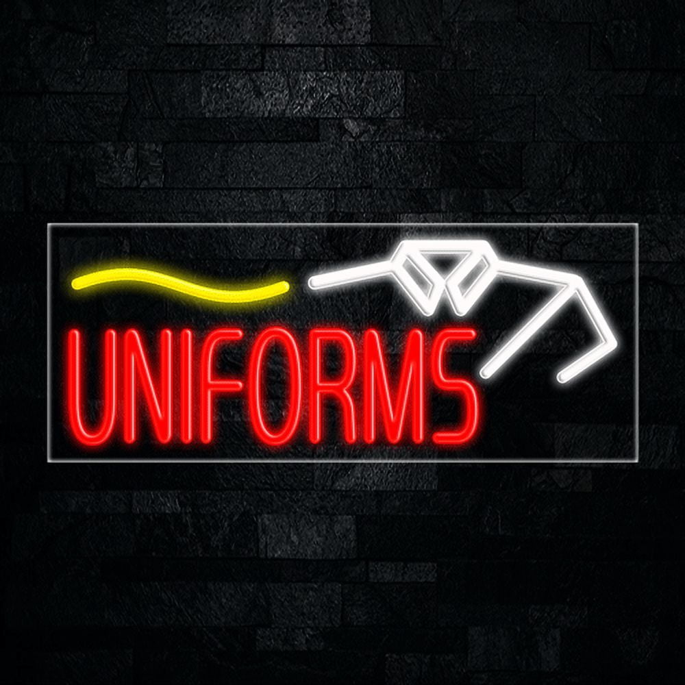 Working Uniform Sign Uniforms-LED Neon Sign 30
