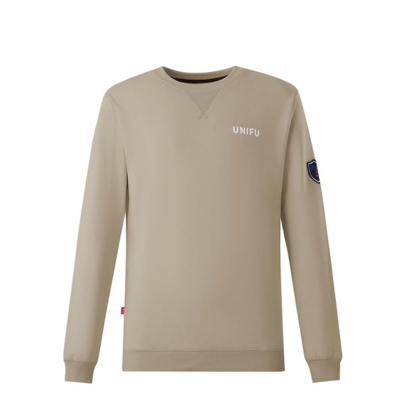 UNIFU FR Shirts for men Flame Resistant Long Sleeve 12OZ Heavy Weight Long Sleeve 100% Cotton Crew Neck Shirt NFPA2112/CAT2