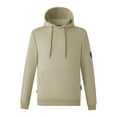 thumbnail image 1 of UNIFU FR Hooded Pullover Shirts Flame Resistant 12OZ Heavyweight Men’s 100% C Long Sleeve Welding Sweatshirt NFPA2112/CAT2, 1 of 7