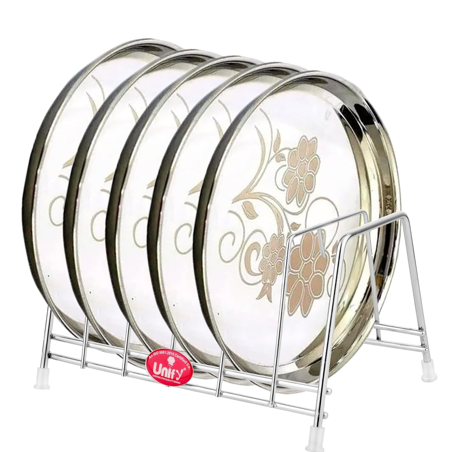 Unify Stainless Steel Countertop Plate PullOut Shelves Rack Kitchen ...