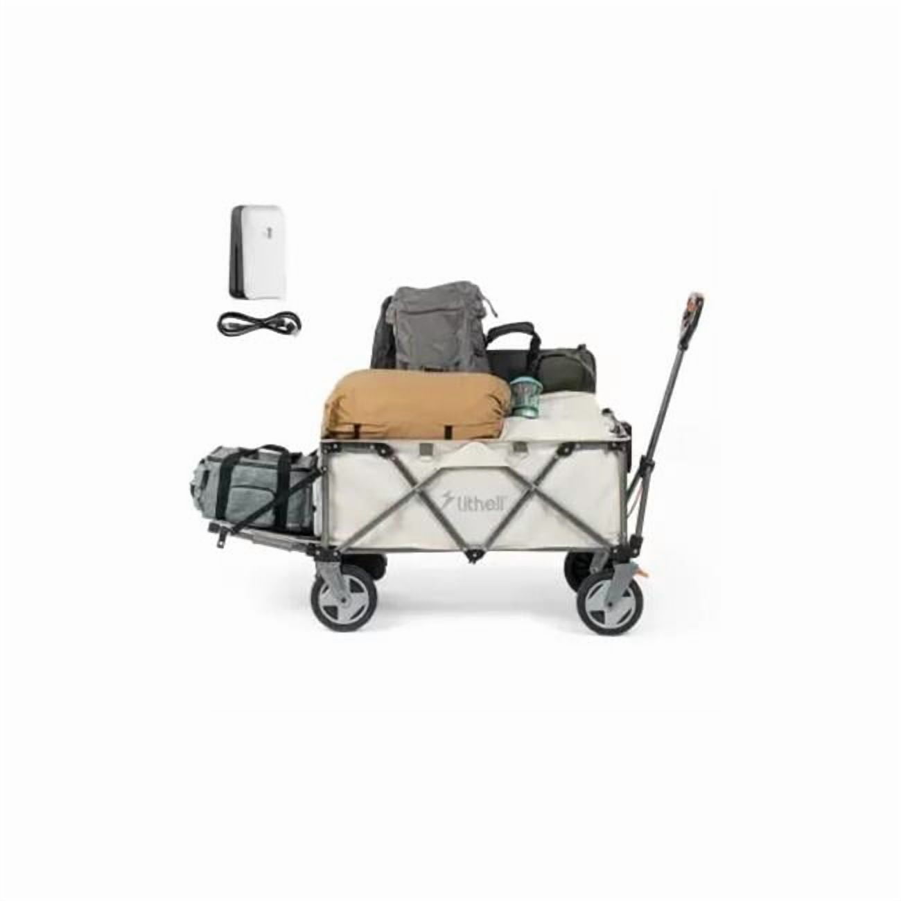 Unigo 136638 Camping Foldable Utility Electric Wagon - Walmart.com