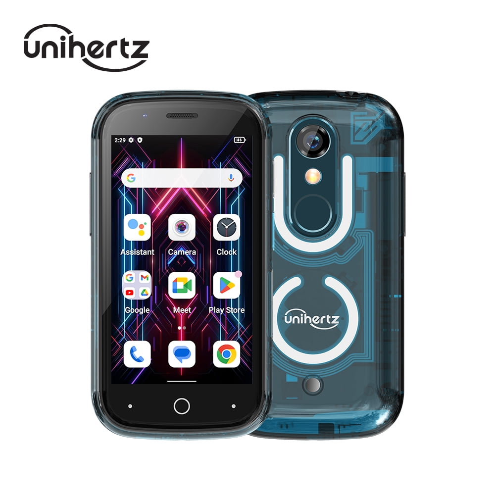 Unihertz Jelly Star: Smallest 4G Android 13, Blue, LED, NFC OTG 