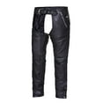 thumbnail image 1 of Unik International Mens 4 Pocket Leather Chaps, 1 of 1