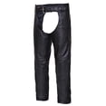 thumbnail image 1 of Unik International Mens Highway Hawk Leather Chap, 1 of 1