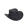 thumbnail image 1 of Unik International Mens Premium Leather Cowboy Hat, 1 of 1