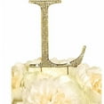 thumbnail image 1 of Unik Occasions Collection Rhinestone Wedding Cake Topper, Gold, 1 of 7
