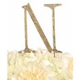 thumbnail image 1 of Unik Occasions Collection Rhinestone Wedding Cake Topper, Gold, 1 of 7