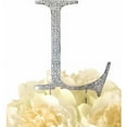 thumbnail image 1 of Unik Occasions Collection Rhinestone Wedding Cake Topper, Silver, 1 of 7