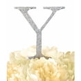 thumbnail image 1 of Unik Occasions Collection Rhinestone Wedding Cake Topper, Silver, 1 of 7