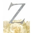 thumbnail image 1 of Unik Occasions Collection Rhinestone Wedding Cake Topper, Silver, 1 of 7
