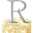 thumbnail image 1 of Unik Occasions Collection Rhinestone Wedding Cake Topper, Silver, 1 of 7