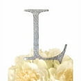 thumbnail image 1 of Unik Occasions Collection Rhinestone Wedding Cake Topper, Silver, 1 of 7