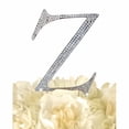 thumbnail image 1 of Le Prise Rhinestone Letter Wedding Cake Topper, 1 of 7