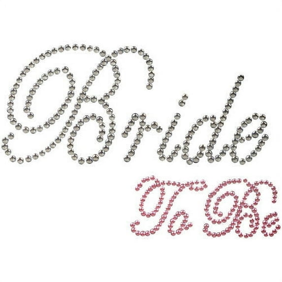Unik Occasions Rhinestone Bride to Be Sticker