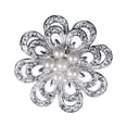 thumbnail image 1 of Le Prise Rhinestone Brooch, 1 of 2