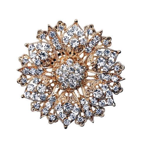 Le Prise Rhinestone Brooch