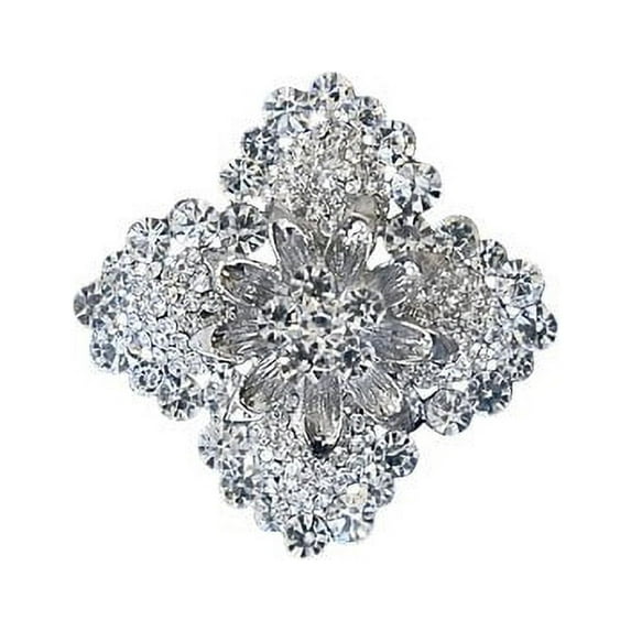 Le Prise Rhinestone Brooch
