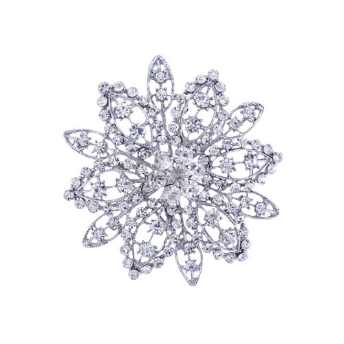 Le Prise Rhinestone Brooch