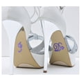 thumbnail image 1 of Unik Occasions Rhinestone I Do Classic Wedding Shoe Stickers, Baby Blue, 1 of 7