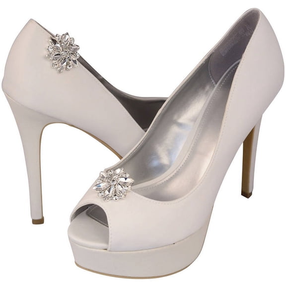 Unik Occasions Set of 2 Rhinestone Shoe Buckles, 1045