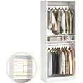 Unikito Freestanding Closet System, 25” Closet Organizer Wardrobe with