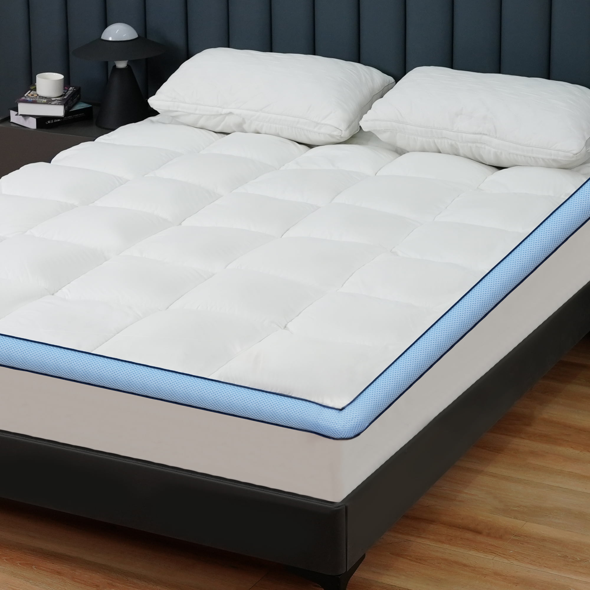 Unikome Queen Size Mattress Topper Thick 100 Cotton Cooling Mattress