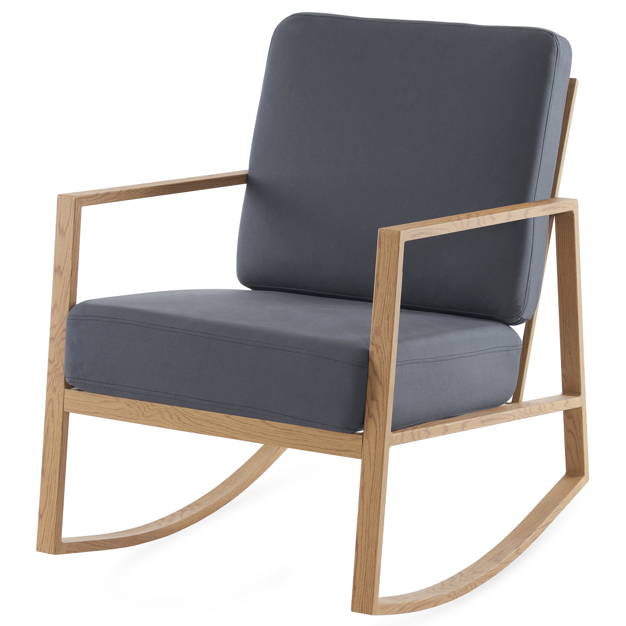 Unikome Rocking Chair Glider Rocker for Nursery Upholstered Accent