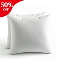 Unikome 2 Pack Decorative Feather Down Throw Pillow Inserts, 26x26